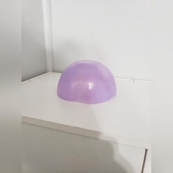 Light purple iridescent bowl - Picture 7 of 8